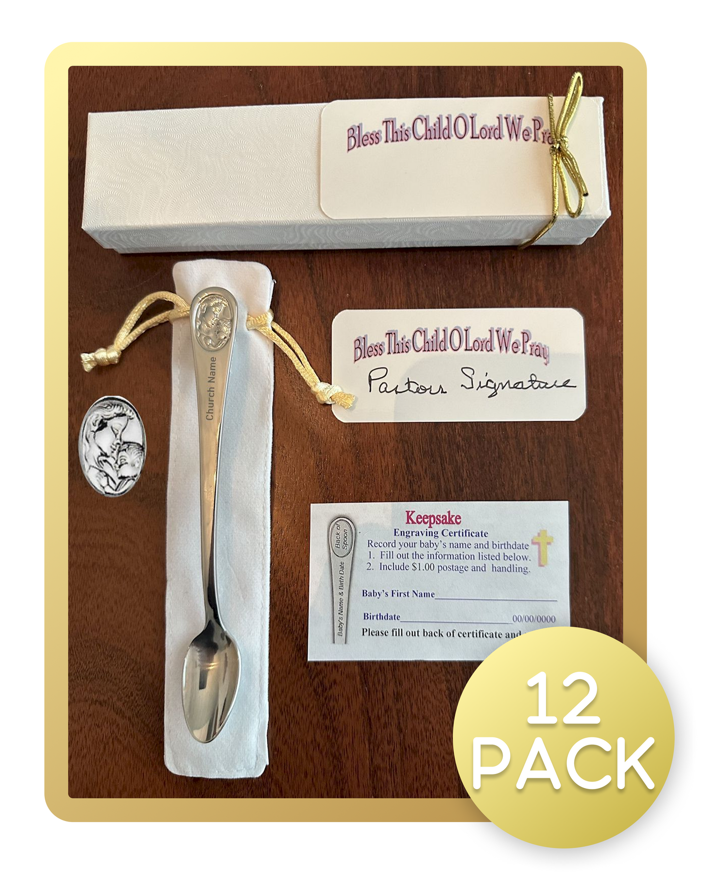 Mother and Baby Spoon Package (12 Pack)